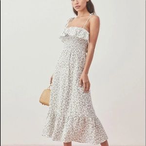 NWT Reformation Ametrine Sundress in Ivy